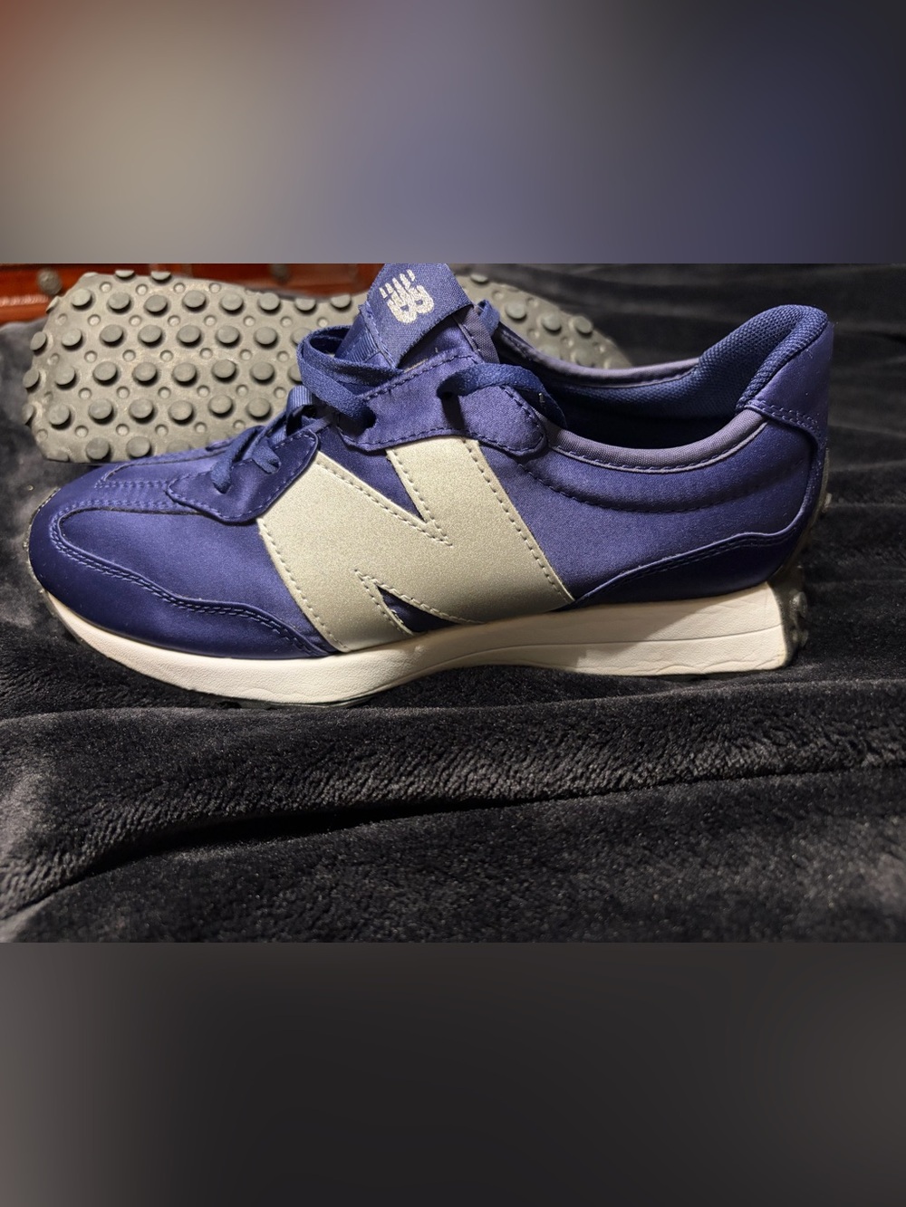 New Balance Blue & Light Gray Retro Runner